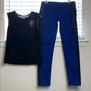 Both Truce Jeans and Kathy Ireland Top